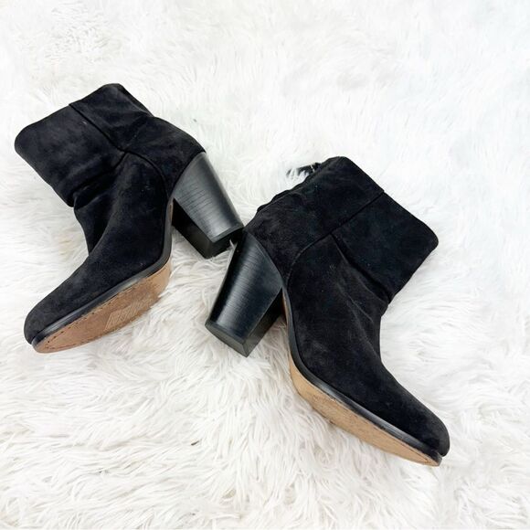 Rag & Bone Newbury 2.0 Block Heel Suede Ankle Booties - Picture 7 of 12